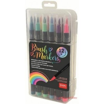 BRUSH MARKERS 12 PENNARELLI