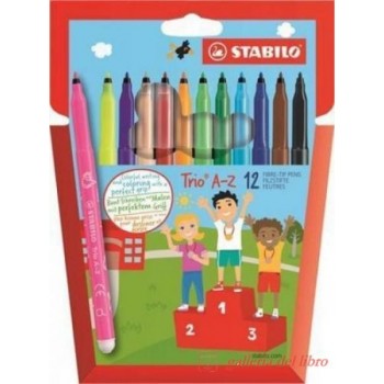 STABILO Trio A-Z astuccio...